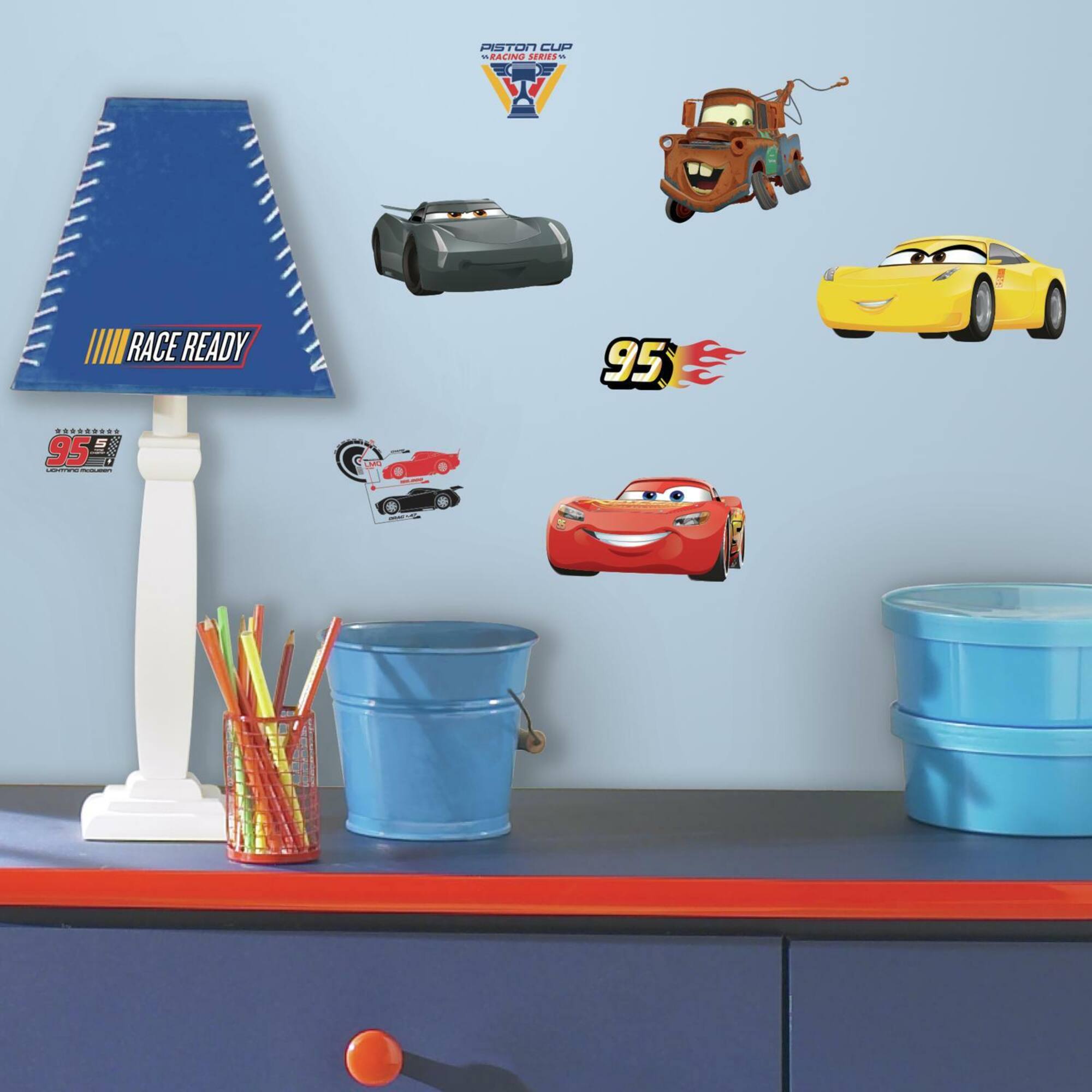 RoomMates Disney Pixar Cars 3 Peel & Stick Wall Decals